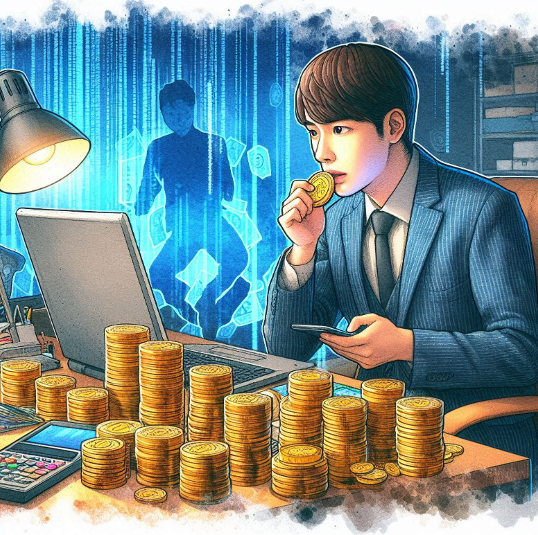 코인 투자를 고민하는 사람