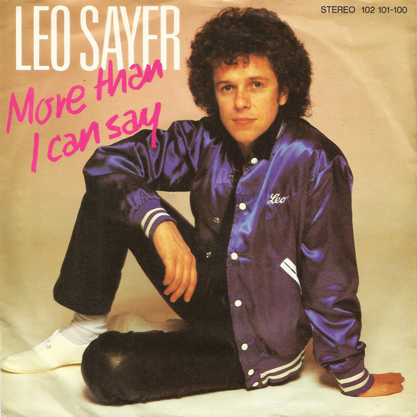  Leo Sayer - More Than I Can Say [가사/해석/듣기/MV]