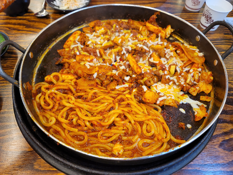 철판 닭갈비 2인 세트