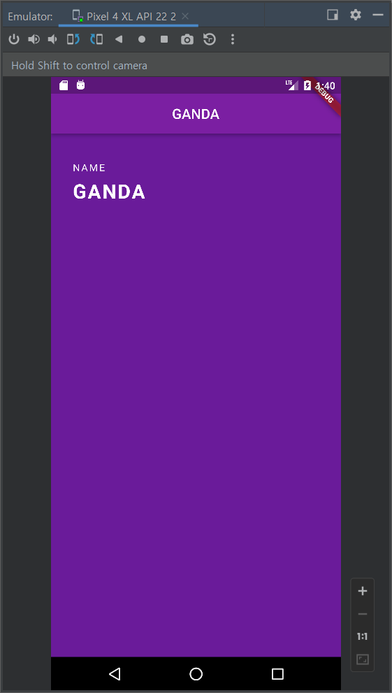 CrossAxisAlignment 결과