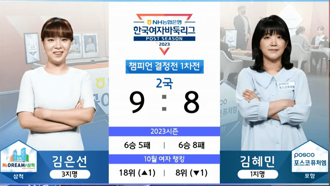 챔피언 결정전 1차전