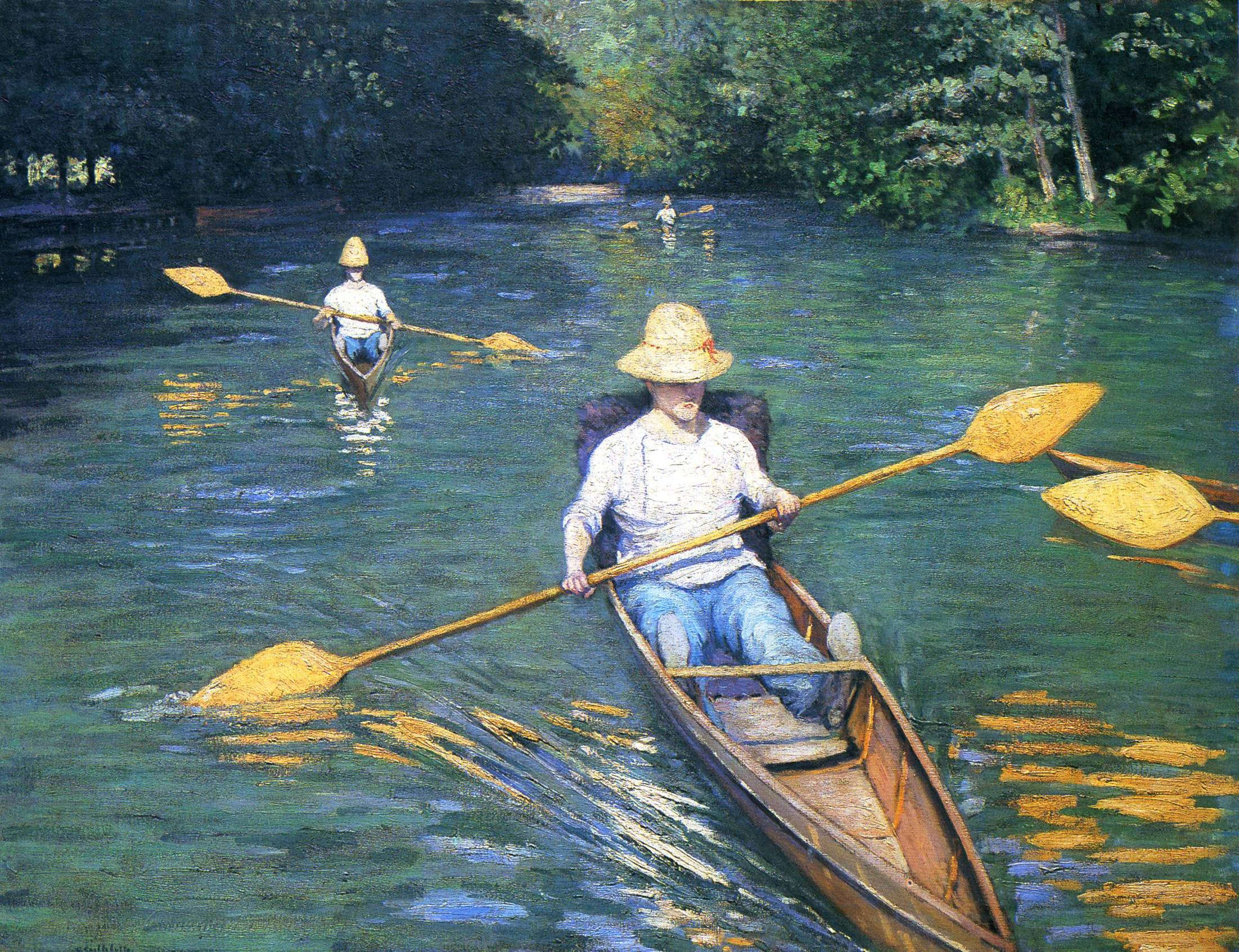 구스타브 칼리보트(Gustave Caillebotte), 프랑스, 화가, 1848-1894