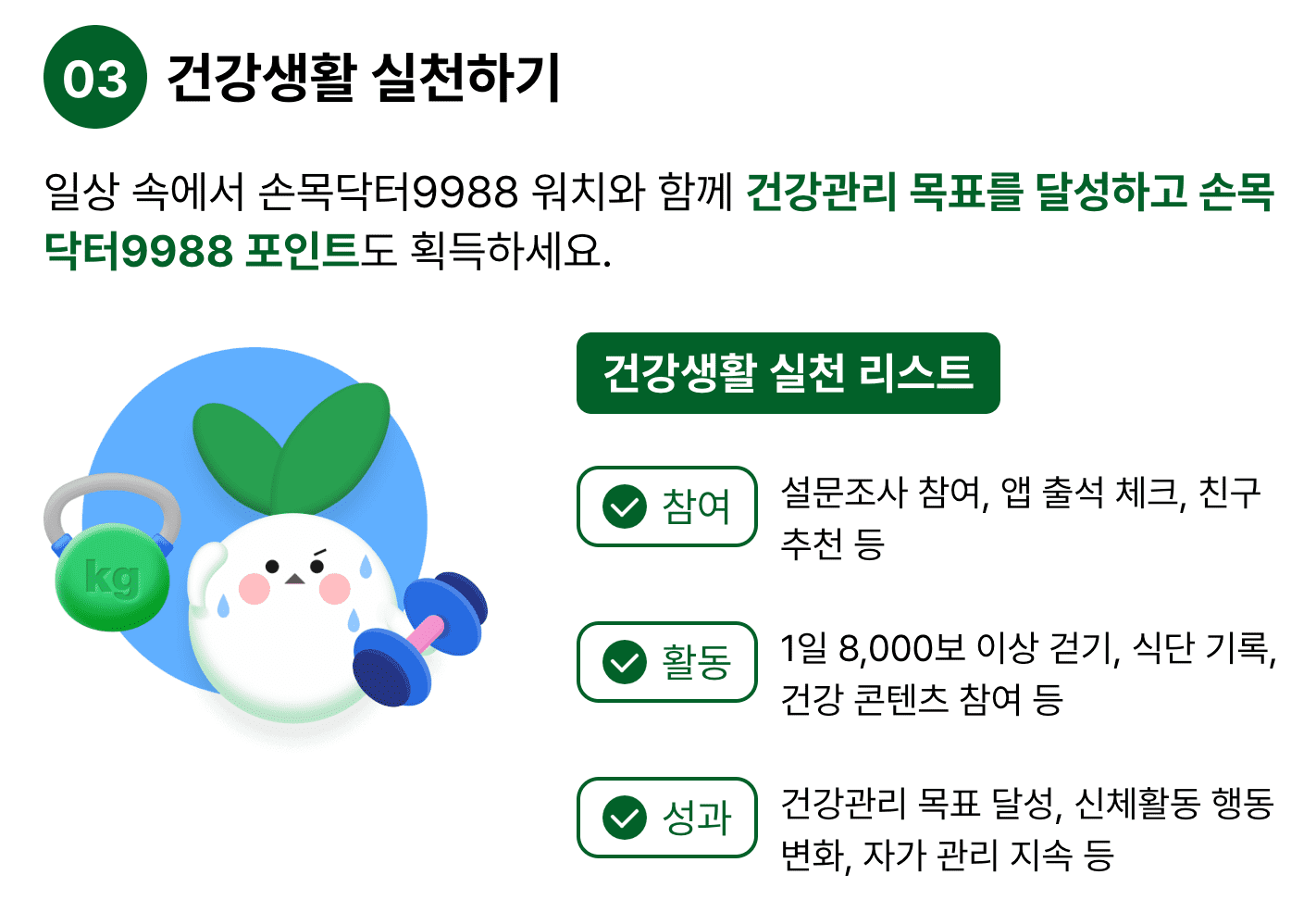 손목닥터 9988 신청방법 기간 대상 참여 방법 사용처