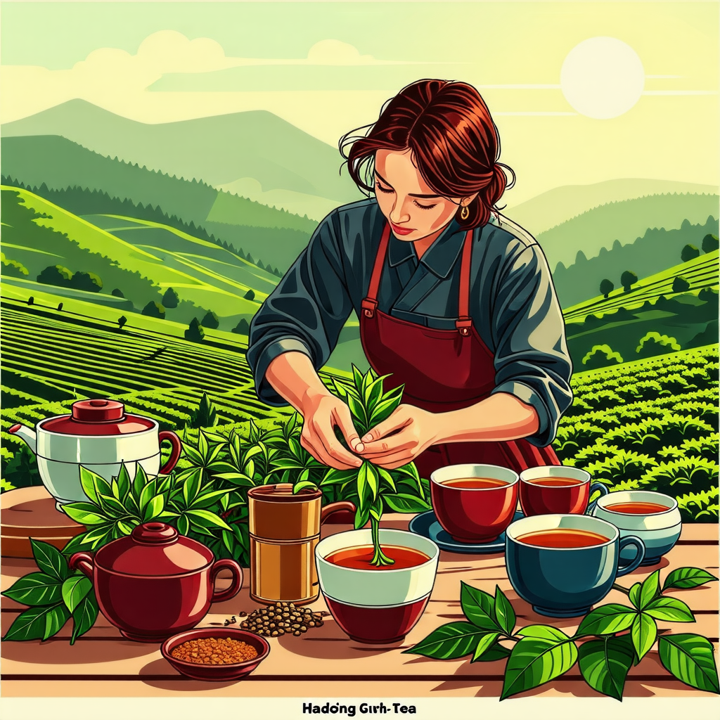 🌿 향긋한 녹차밭으로 떠나는 힐링 여행! 하동 전통 차 만들기 체험