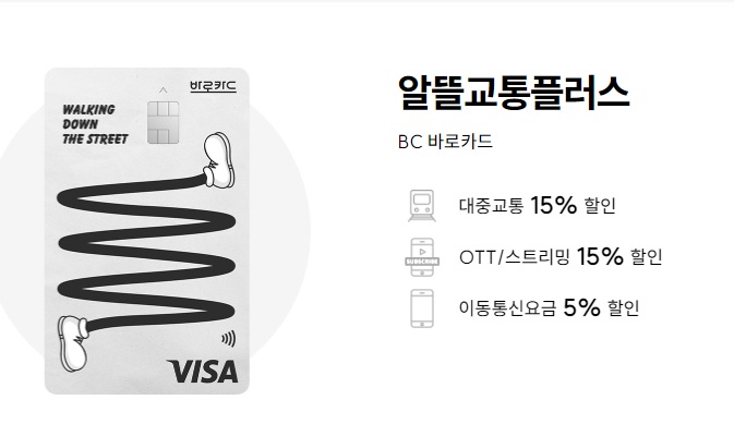 본인이 차가 없는 뚜벅이라면 무조건 써야하는 신용카드 알뜰교통플러스