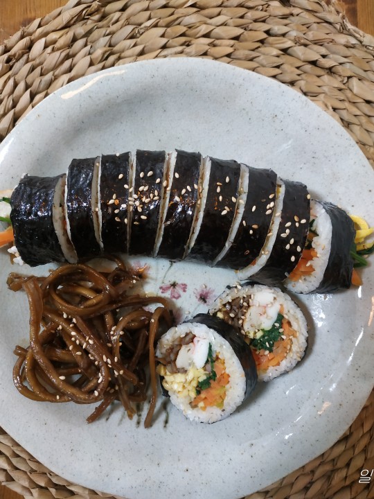 우엉 김밥 메인