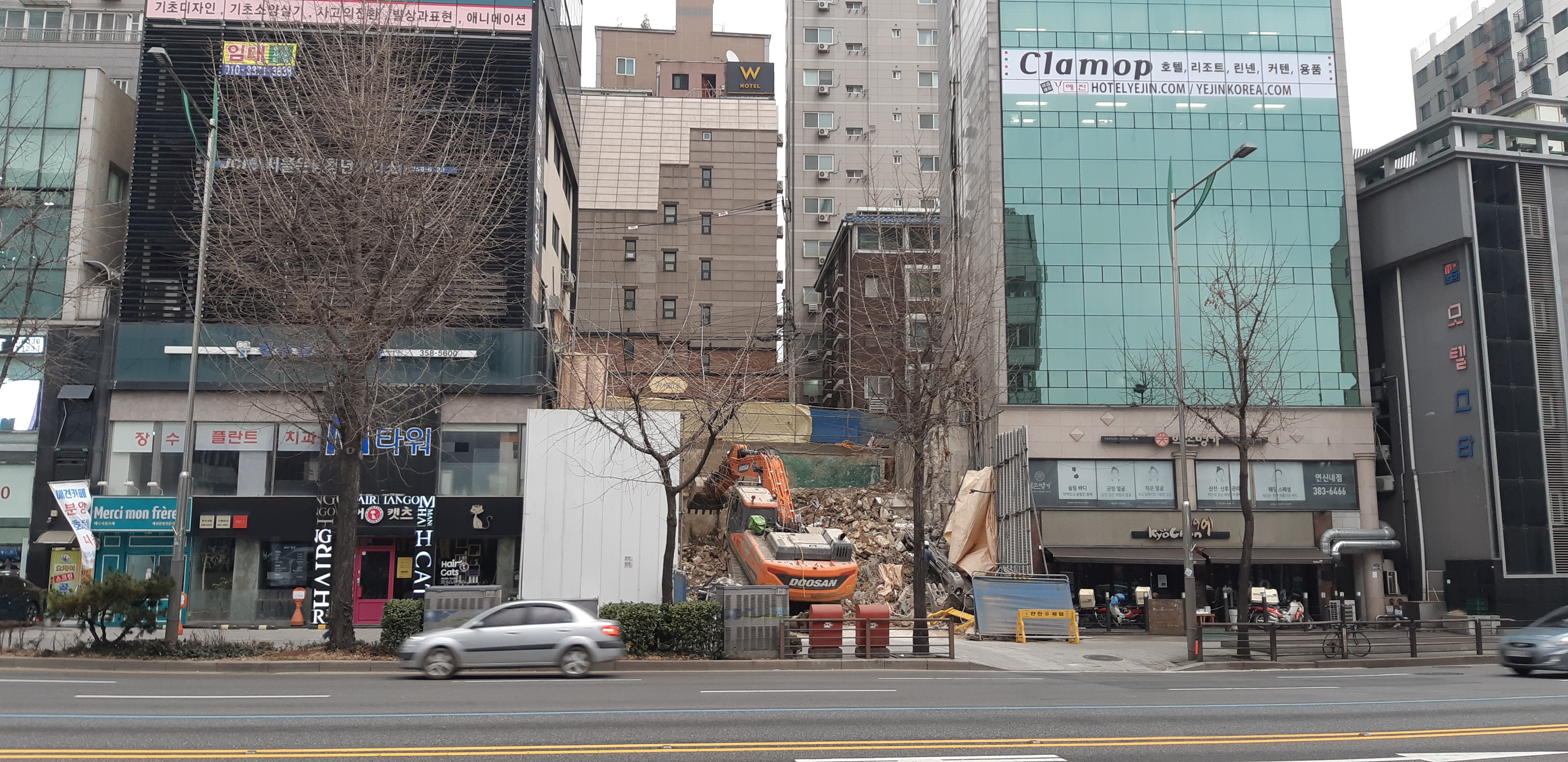  은평구 연신내역 인근 건물 공사 현장 사진 001