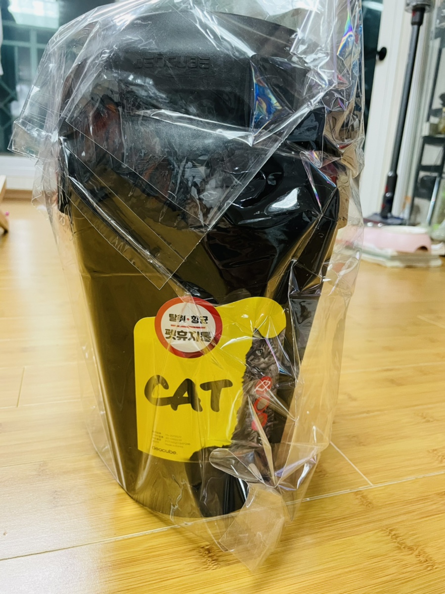 분변처리통 고양이배변냄새 없애고 처리해요! 리터락커 말고 데오큐브 고양이화장실 8