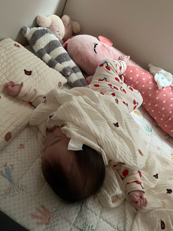  D+183, 졸리점퍼에 익숙해지다. 새벽수유 끊기 재도전