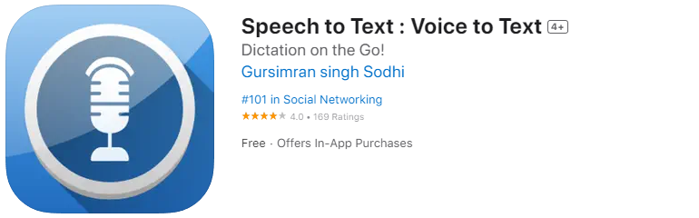Speech to Text : Voice to Text