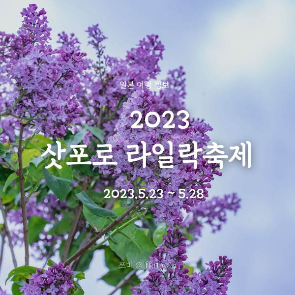 삿포로 라일락 축제