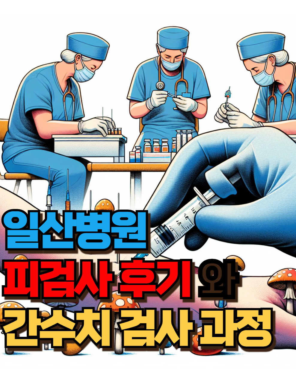 일산병원 피검사 후기 – 간수치 검사 과정과 주의사항