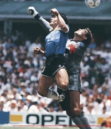 maradona hand of god