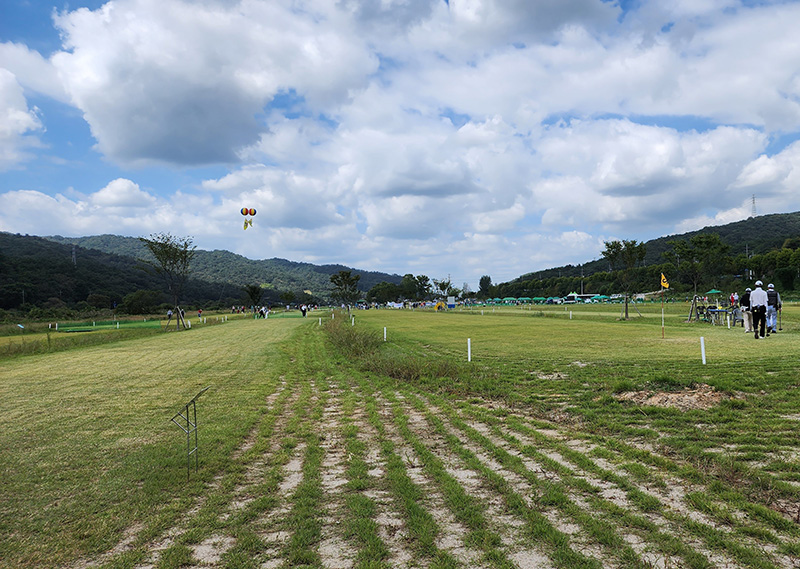광주 서봉파크골프장. 광주 광산구 서봉동 205-6 (호남대학교 바로앞)