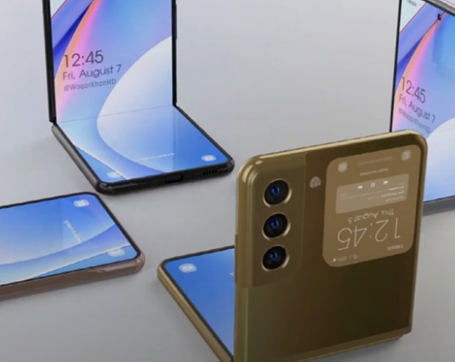 발매일 중급형 폴더블 핸드폰 삼성 갤럭시 Z 플립 3 7