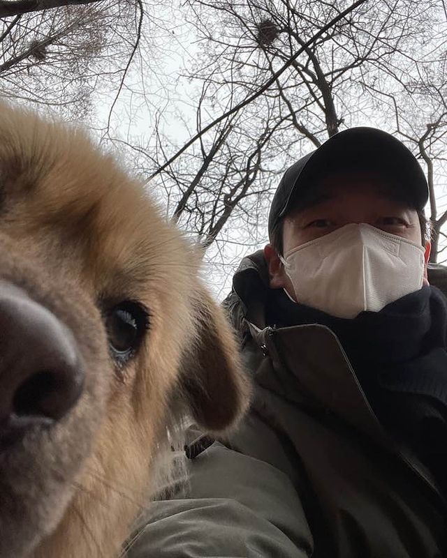  조승우, 유기견 입양 후 흐뭇한 근황…"이름은 곰자, 이게 누구야?"