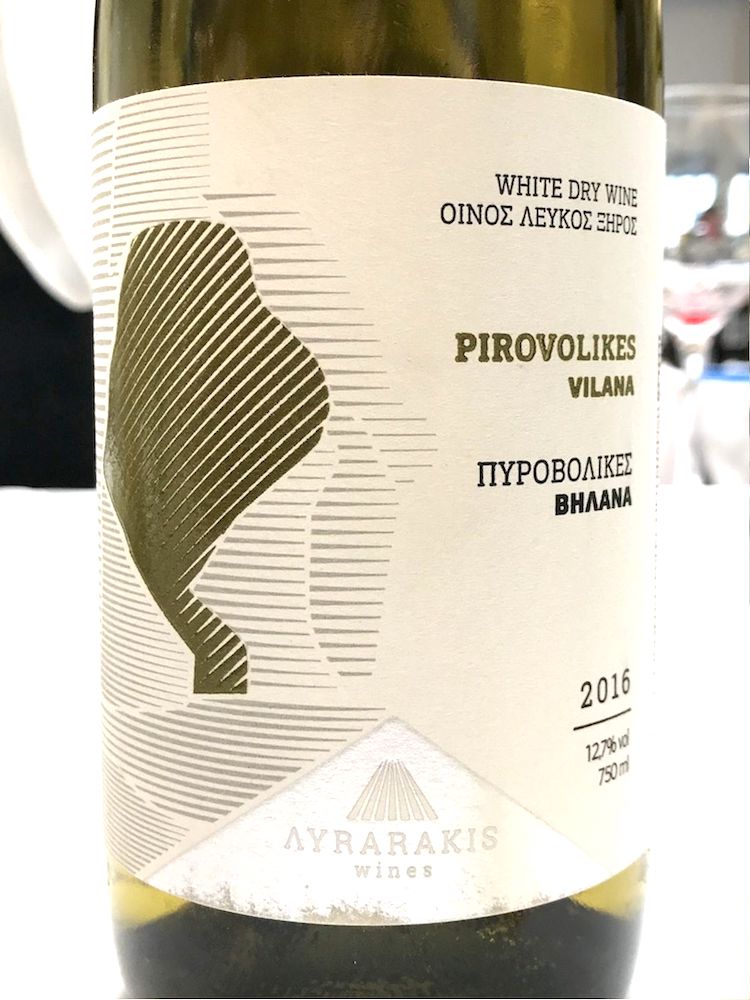 리라라키스 와인스 빌라나 피로보리케스 2016