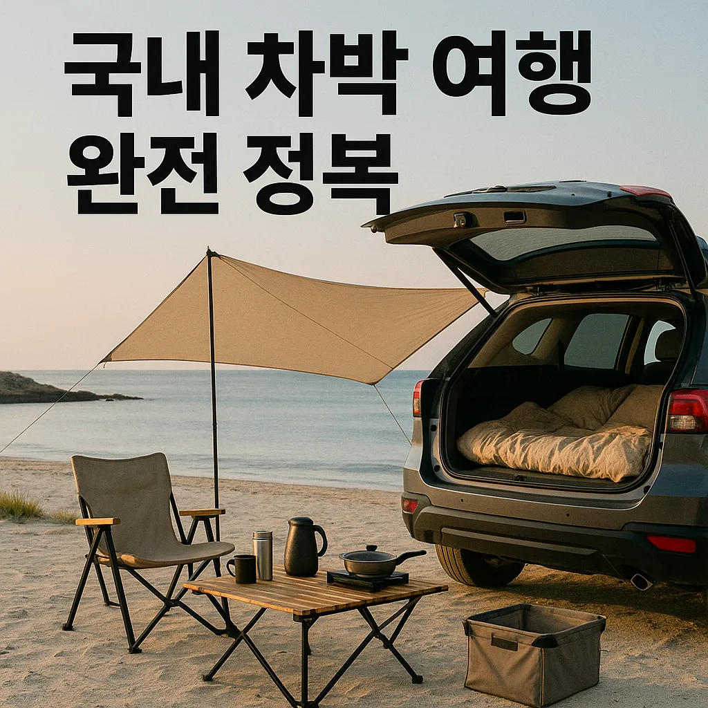 국내 차박 여행 완전 정복