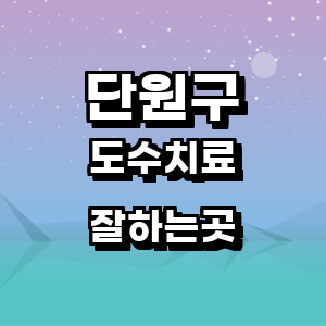 안산 단원구 도수치료