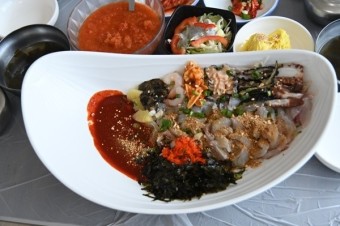 자연산 멍게 한상