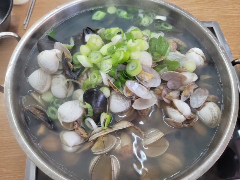 수원 칼국수 맛집 물총칼국수 만석공원 맛집