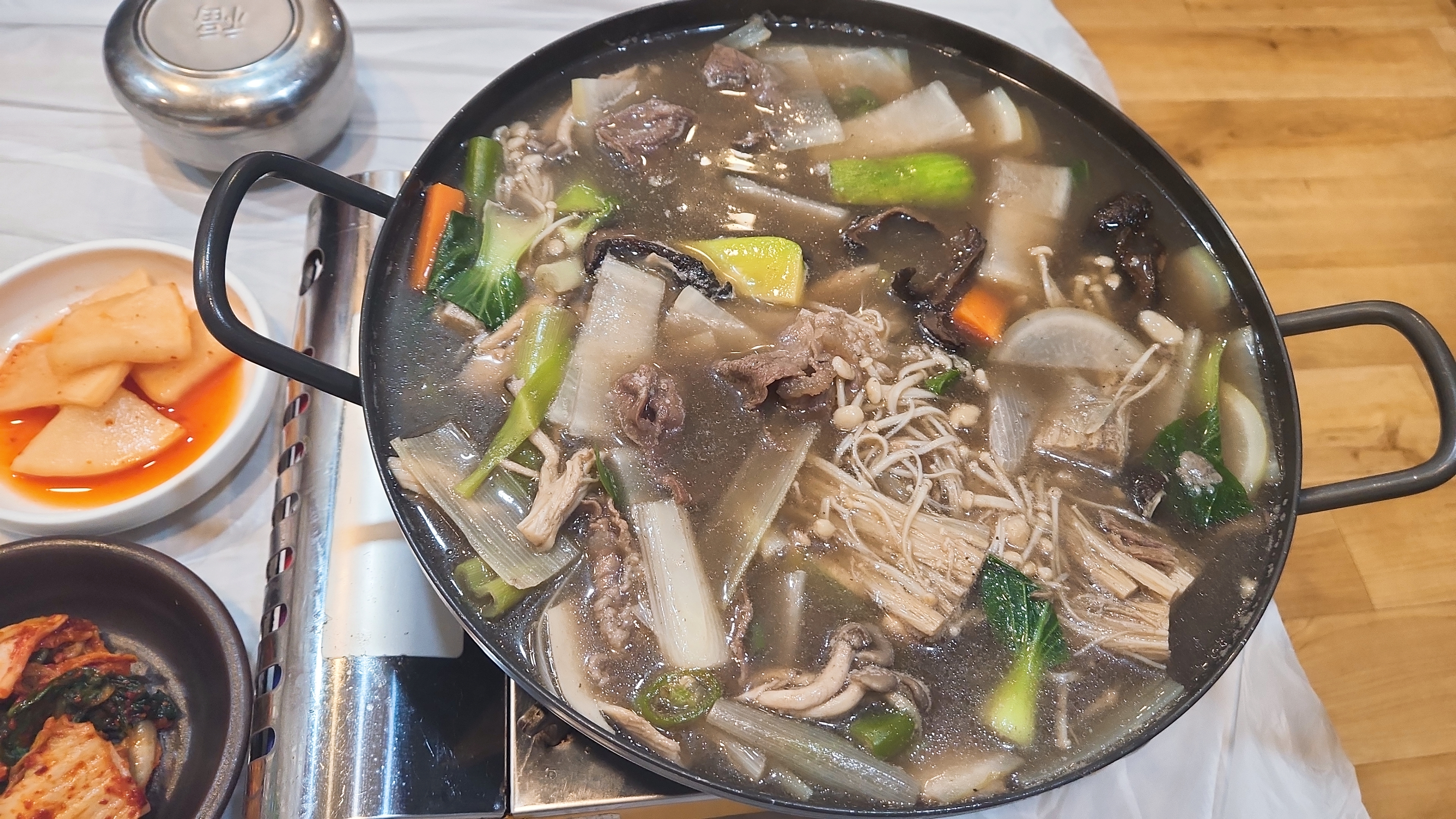  기력보충!든든한 버섯전골 맛집 창원 내동 제1능이버섯전문