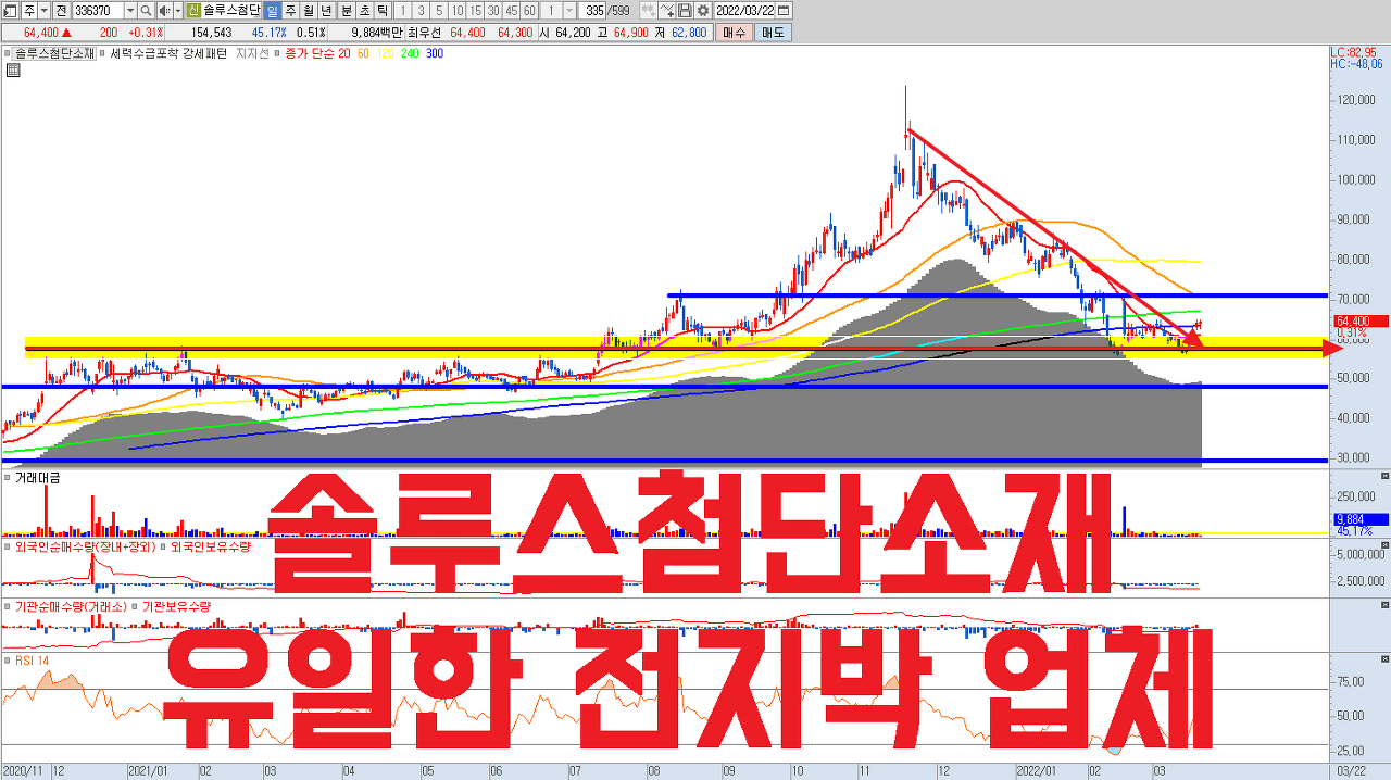  솔루스첨단소재 주식 전망 | 유일한 전지박 업체 , 2차전지 소재 , 배터리 관련주 | OLED , 동박 , 전지박 실적 고성장