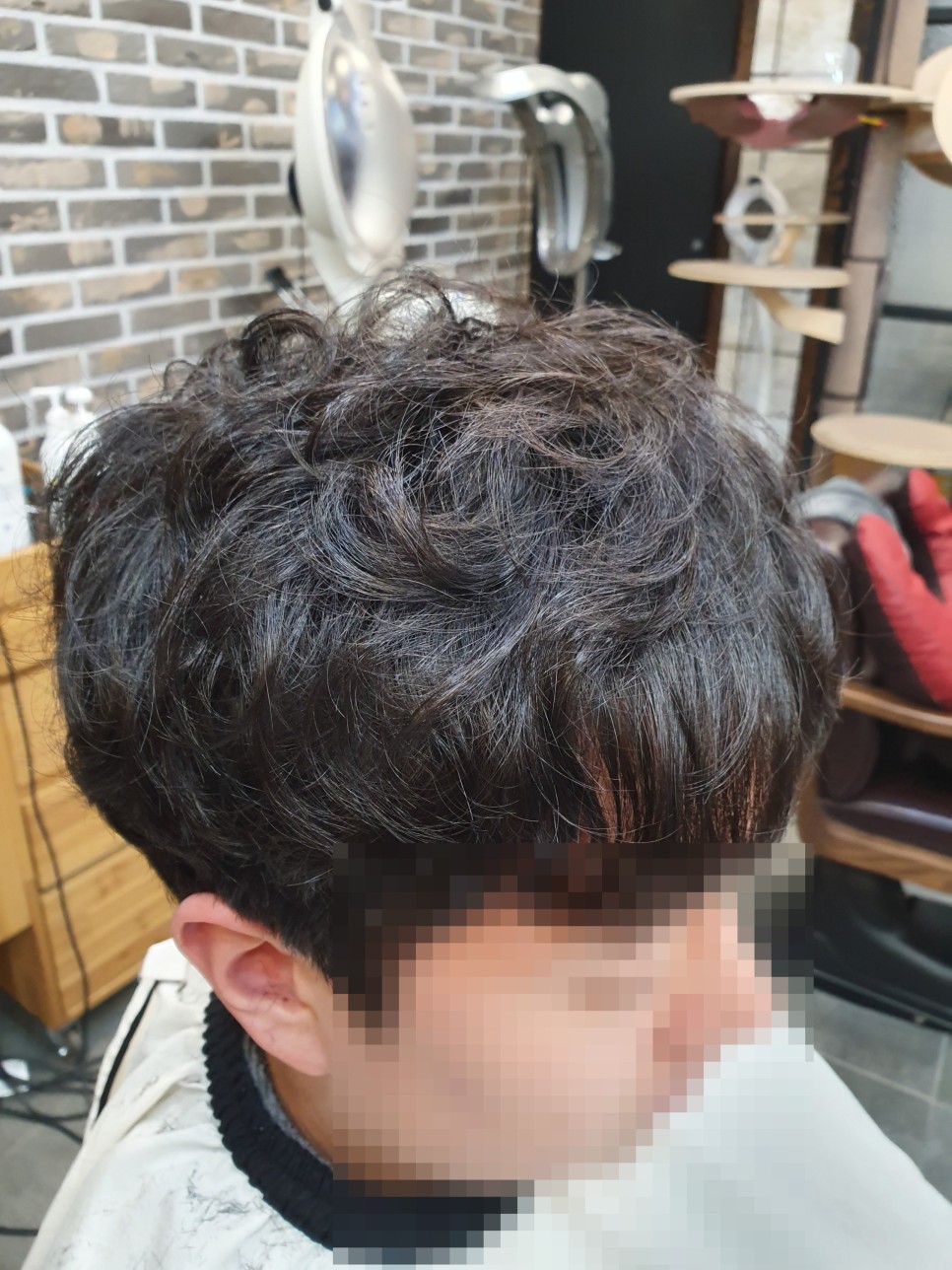 여자 숏컷 베이비펌 내추럴하고 오래가요~ 남자 투블럭 베이비펌& 9