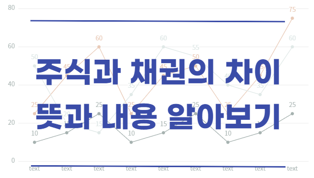  채권과 주식의 관계 뜻과 수익 청산에 대해 알아보기