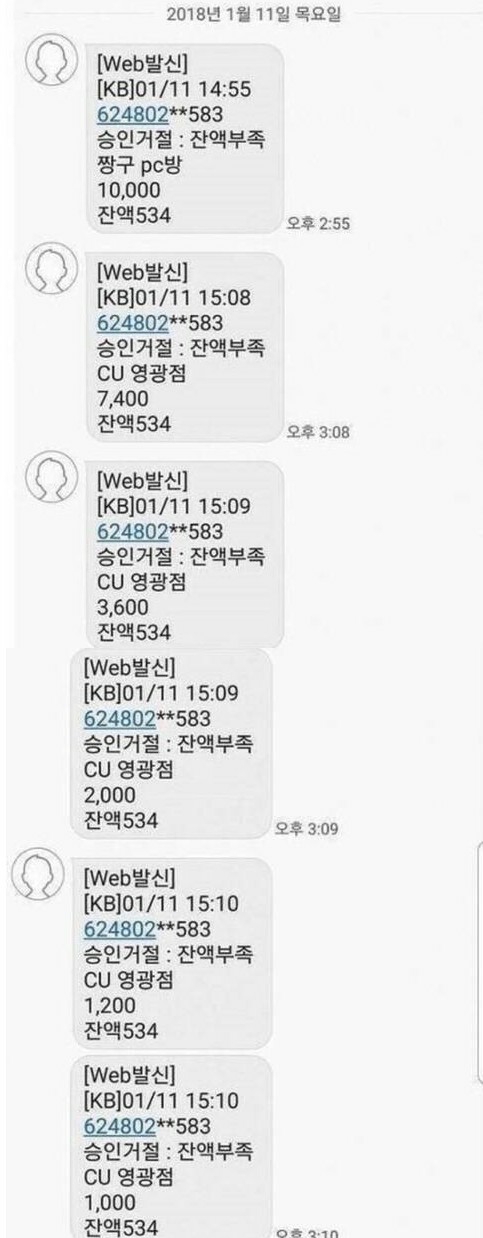  체크카드 도둑 레전드.jpg