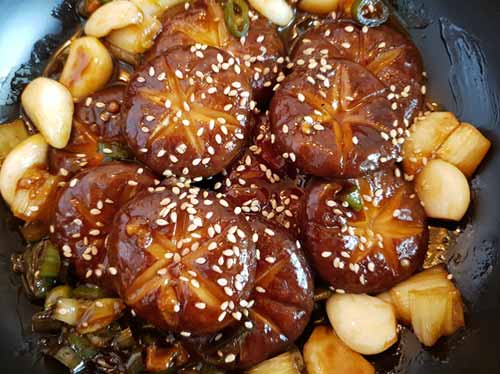  표고버섯 조림