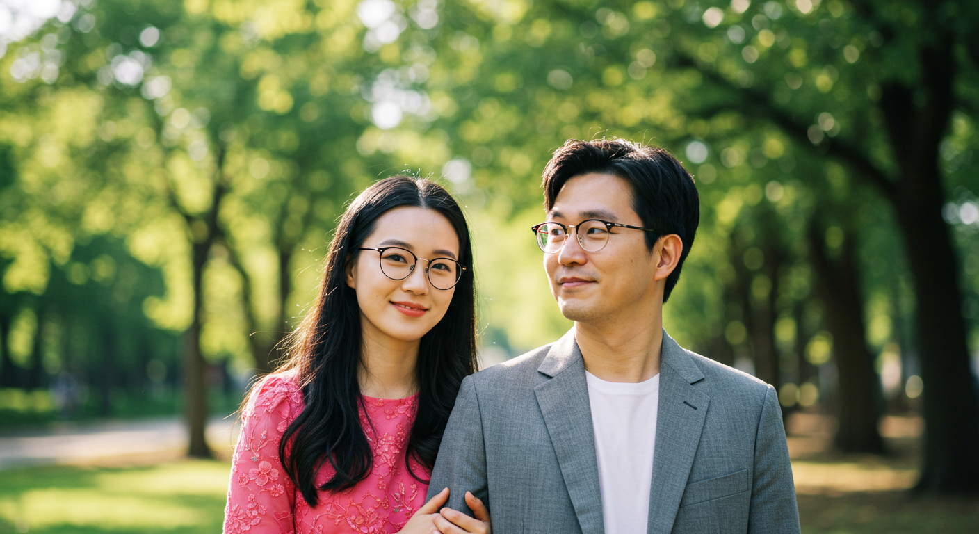 다초점 돋보기 안경