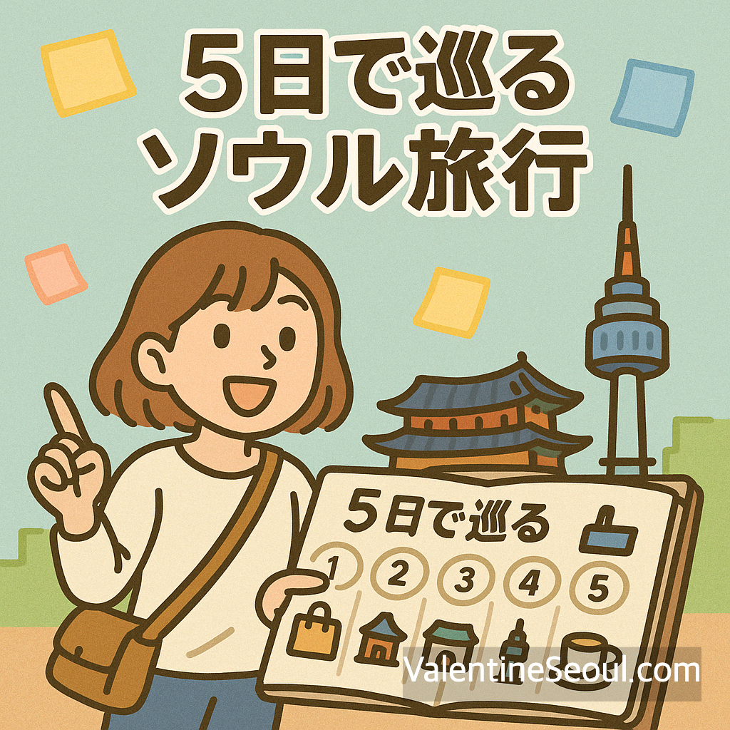 ソウル観光コース:初めてのソウル旅行者のための完璧ガイド
