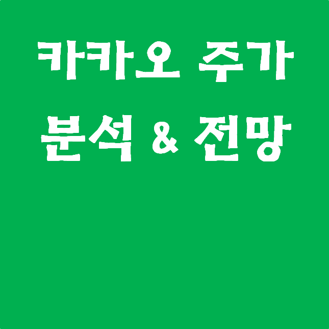  카카오 주가 분석 및 전망. 고평가(?), 조정, 당기순이익, PER