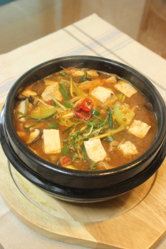  혼밥으로 딱인 자취생용 된장찌개 만들기
