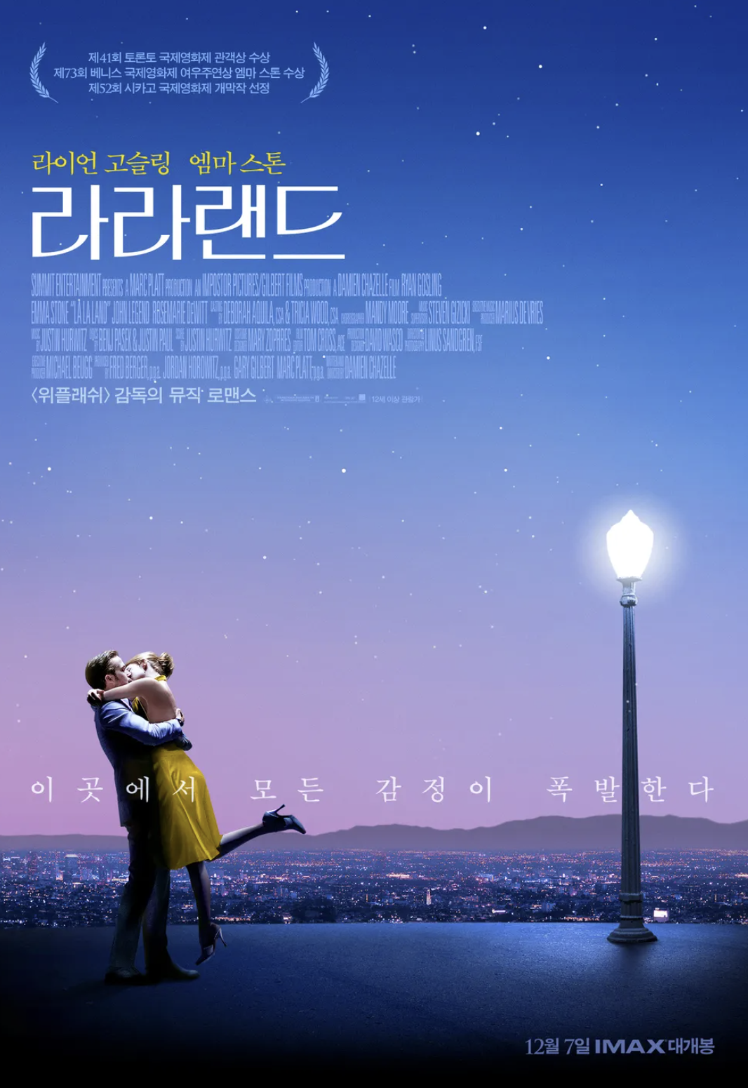 영화 라라랜드 현실과 꿈, 미장센, 결말 해석