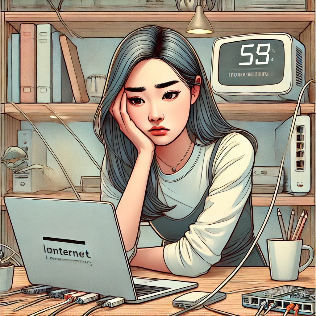 부팅 후 인터넷 로딩 느림 문제