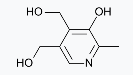 피리독신 분자구조