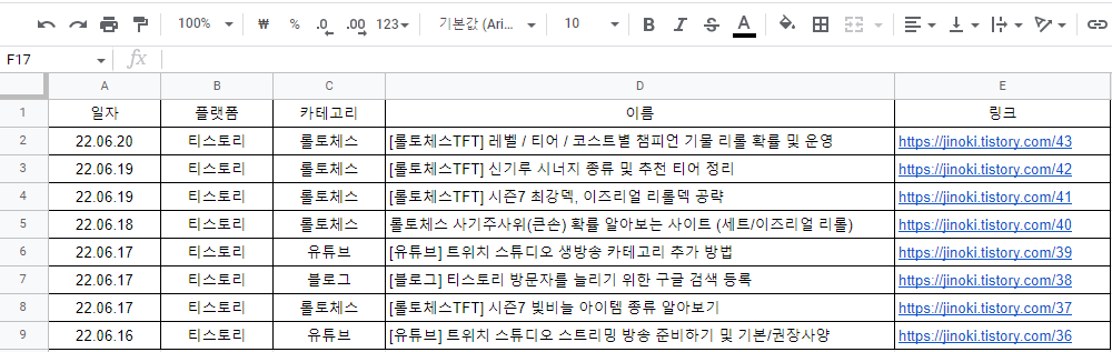  [엑셀] 구글 스프레드시트 개인별 시트 보호 권한 부여하기