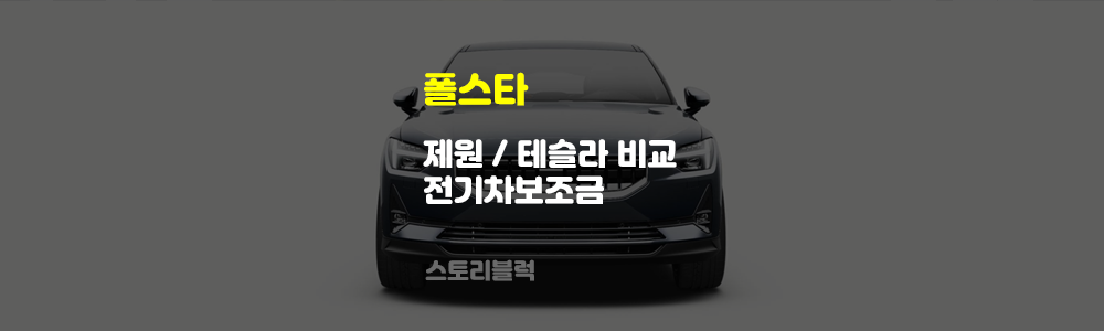  폴스타2 전기차 가격 전기차 보조금 100% / 테슬라 모델3 비교 / 사전예약
