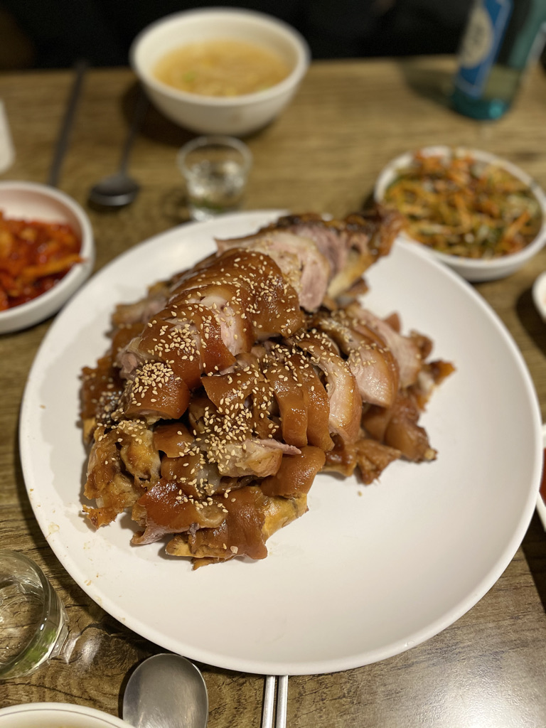 봄 꽃길김밥 이미지