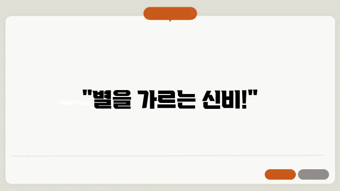 황새치자리 하늘을 가르는 날카로운 칼