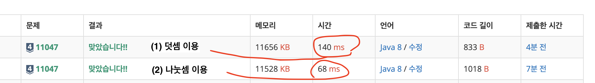 백준 11047 동전0 Java 풀이
