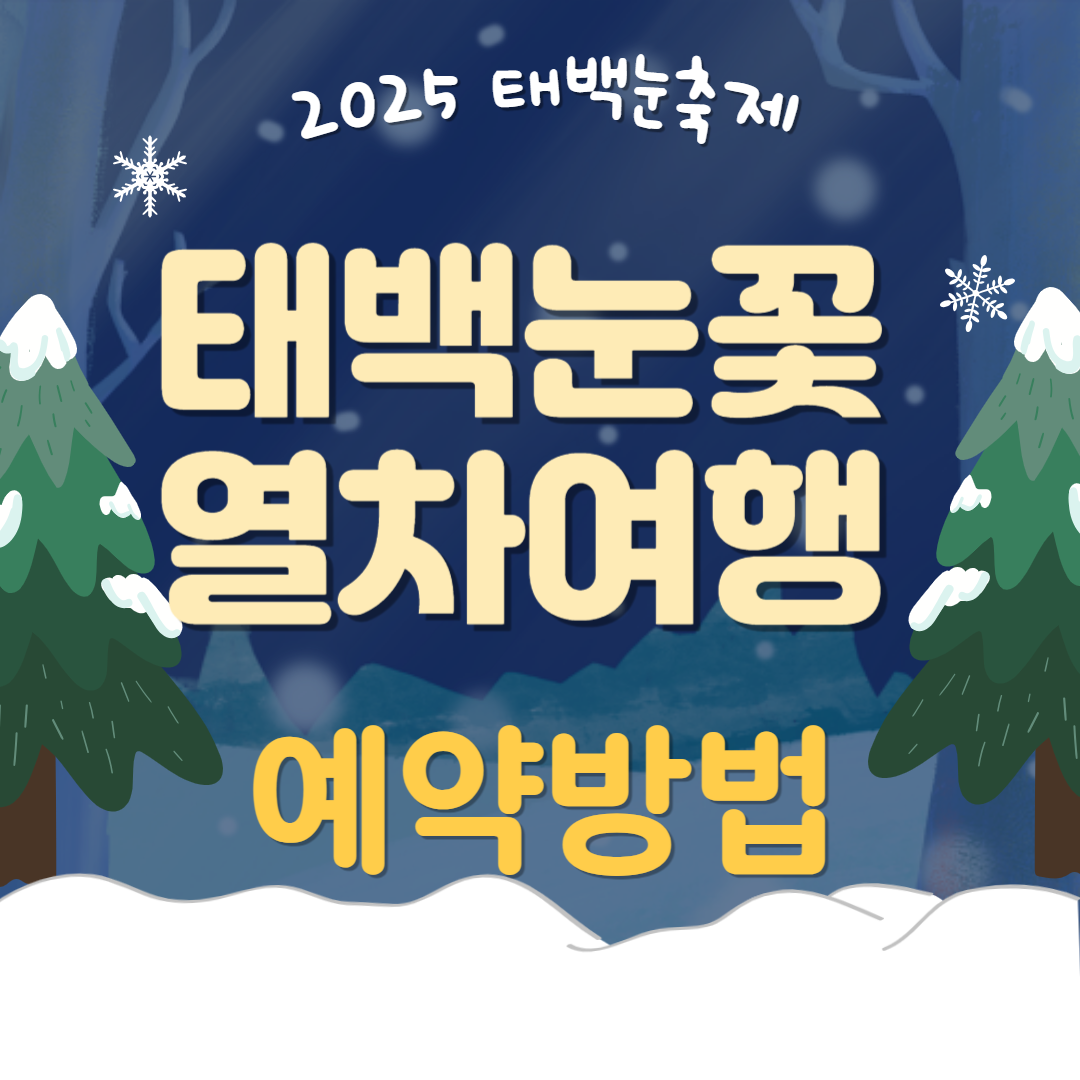 태백 눈꽃열차여행
