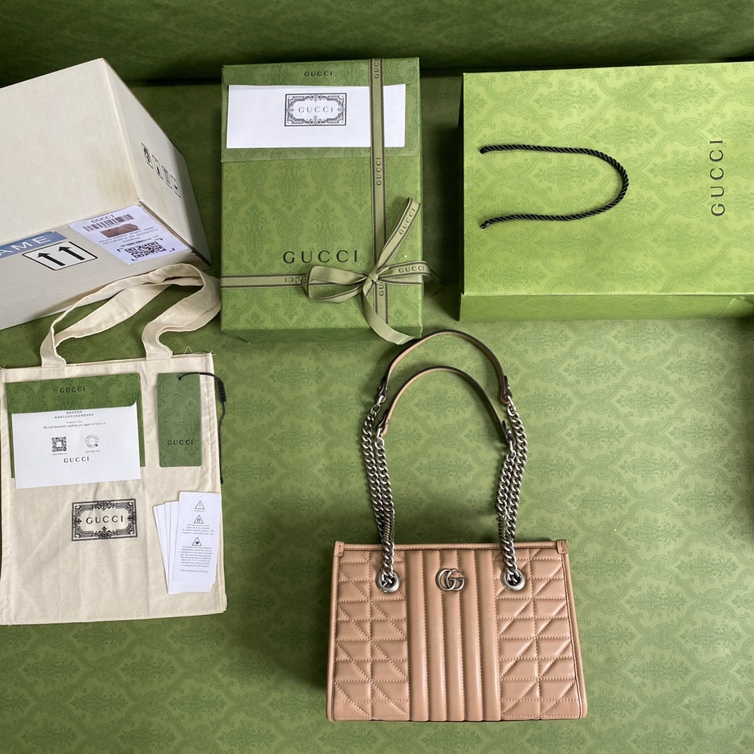  [GUCCI] 구찌 GG 마몽 스몰 토트백 681483 UM8BN 1000 (4 COLOR)