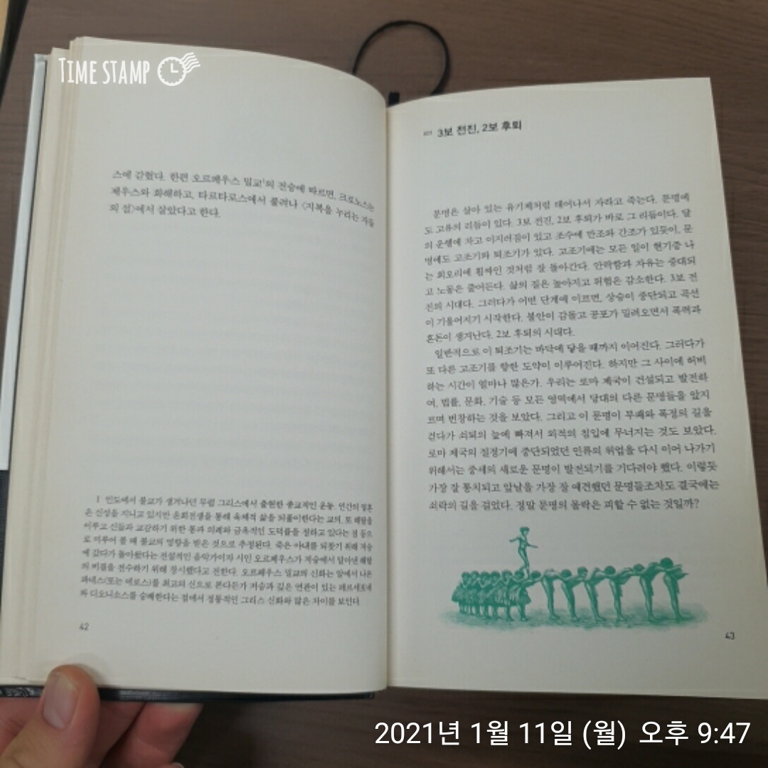  베르나르 베르베르의 상상력 사전, 3보전진 2보 후퇴