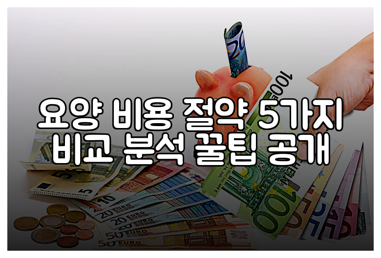 요양 비용 절약 5가지 비교 분석 꿀팁 공개