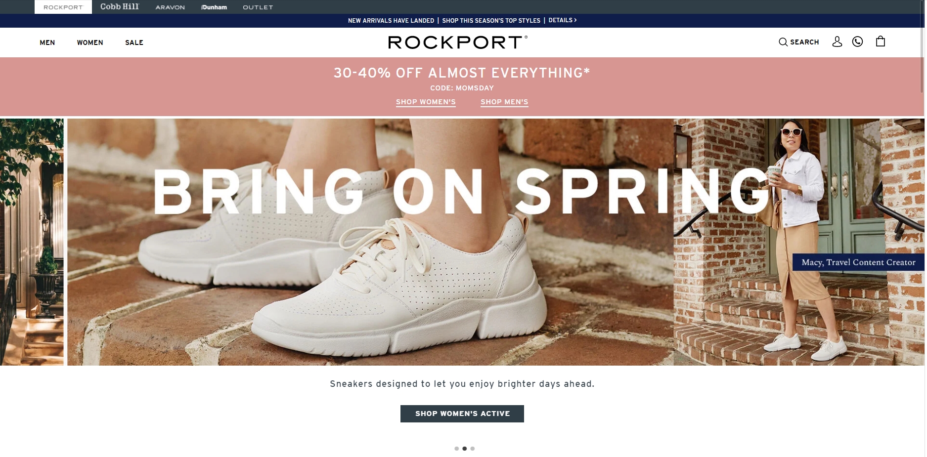  미국 ROCKPORT 락포트 공홈 최대 40프로 세일 직구 할인코드