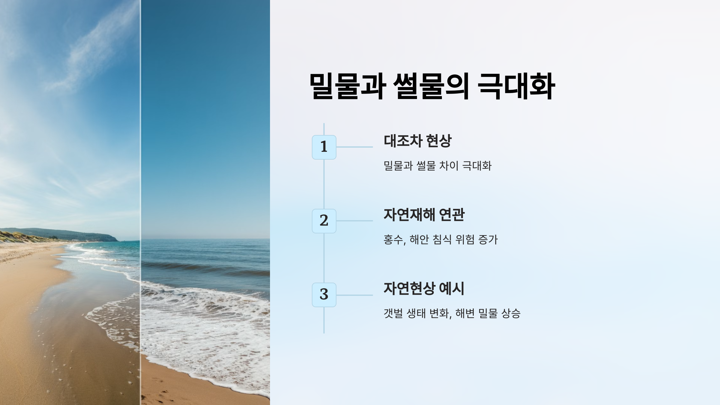 alt=밀물과 썰물의 슈퍼문