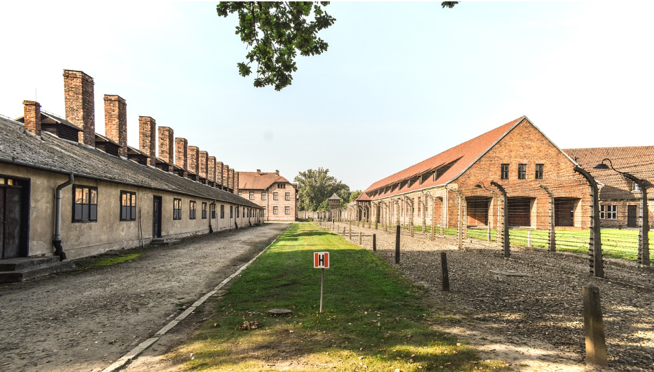 아우슈비츠 수용소의 모습